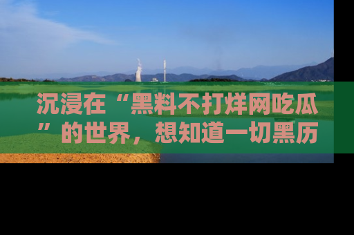 沉浸在“黑料不打烊网吃瓜”的世界,想知道一切黑历史与内幕信息的网站!