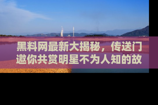 黑料网最新大揭秘，传送门邀你共赏明星不为人知的故事！