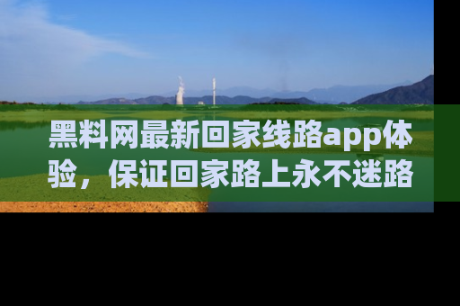 黑料网最新回家线路app体验，保证回家路上永不迷路顺畅