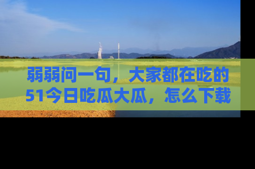 弱弱问一句,大家都在吃的51今日吃瓜大瓜,怎么下载登录才能体验最新入口?