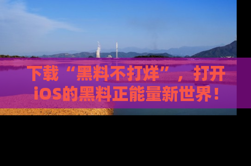 下载“黑料不打烊”,打开iOS的黑料正能量新世界!