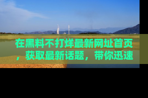 在黑料不打烊最新网址首页,获取最新话题,带你迅速了解娱乐圈大事!