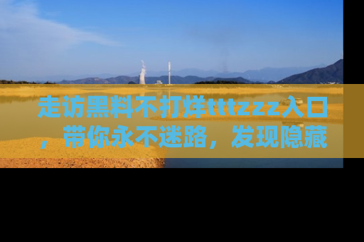 走访黑料不打烊tttzzz入口,带你永不迷路,发现隐藏的黑幕
